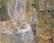 At the little cottage, Berthe Morisot